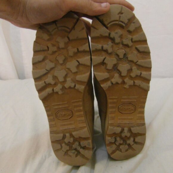 MCRAE TEMPERATE WEATHER TAN VIBRAM SOLE SPEED LACES sz5W WIDE BOOTS NM 31996 main image 9